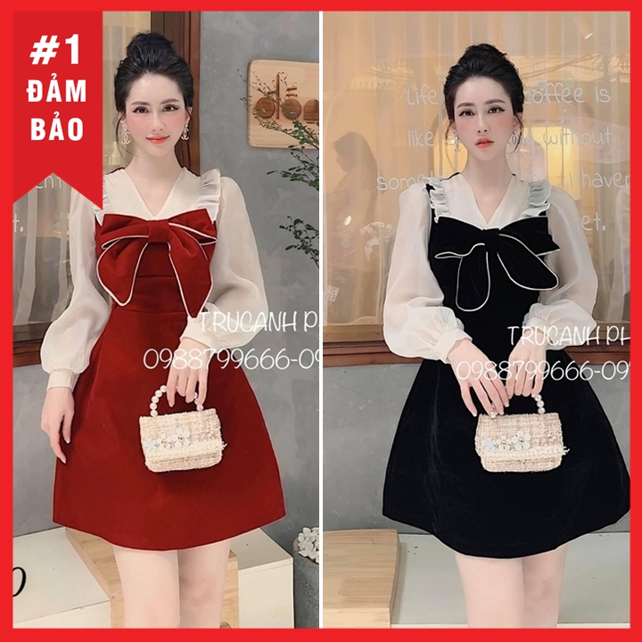 Đầm diện Tết siêu xinh đủ size 30 đến 72kg - 80960