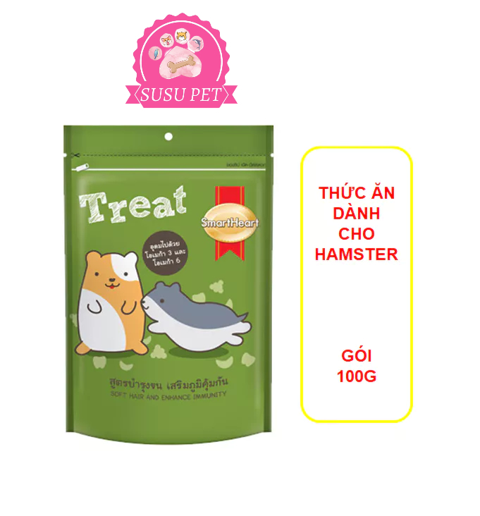 Thức Ăn Dành Cho Hamster SmartHeart 100g-SuSu_pet