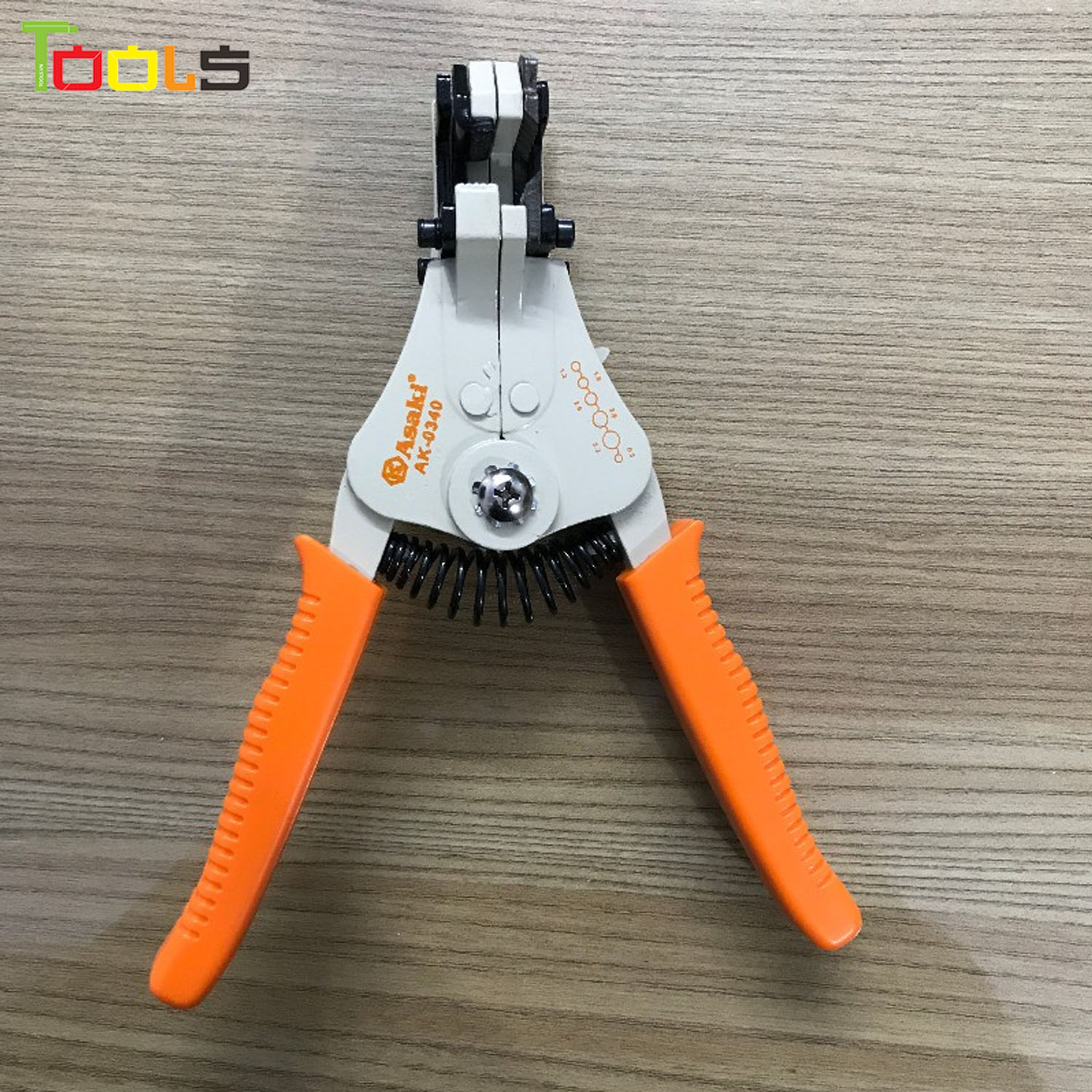 Kềm tuốt dây điện tự động Asaki AK-0340 - Kìm tuốt dây điện Asaki