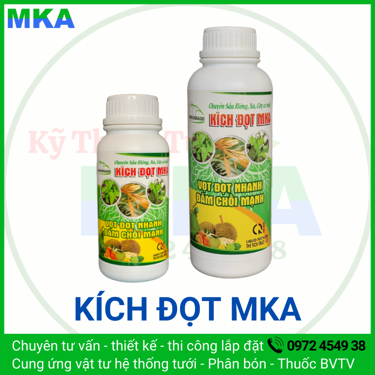 Phân bón lá kích đọt MKA kích rễ bung chòi