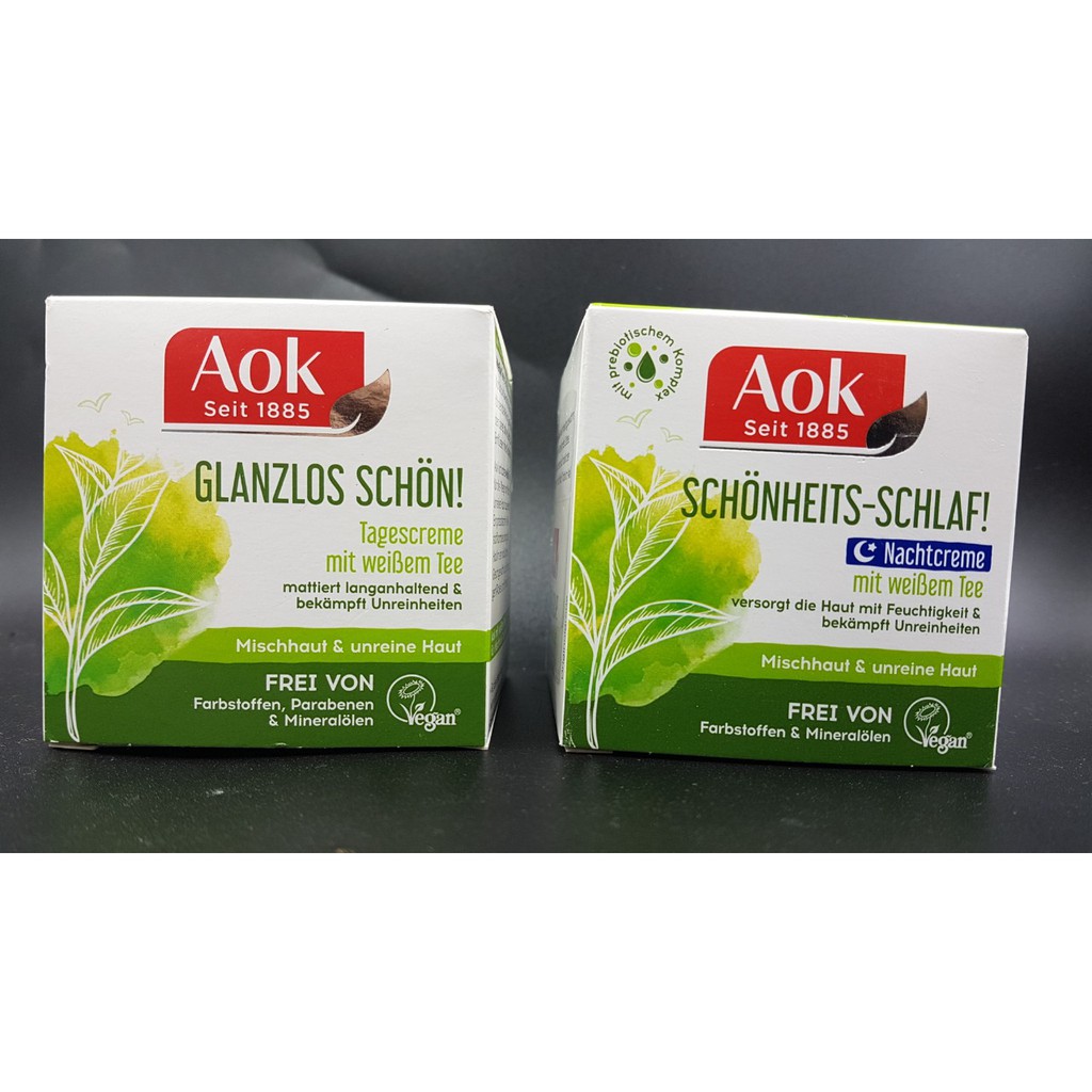 Kem dưỡng da AoK ngày và đêm, hàng Đức - Kem đêm