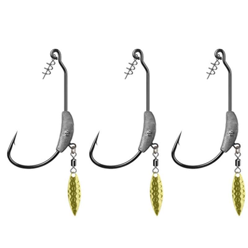 LƯỠI THÌA XOAY MÓC MỒI MỀM KG HOOK