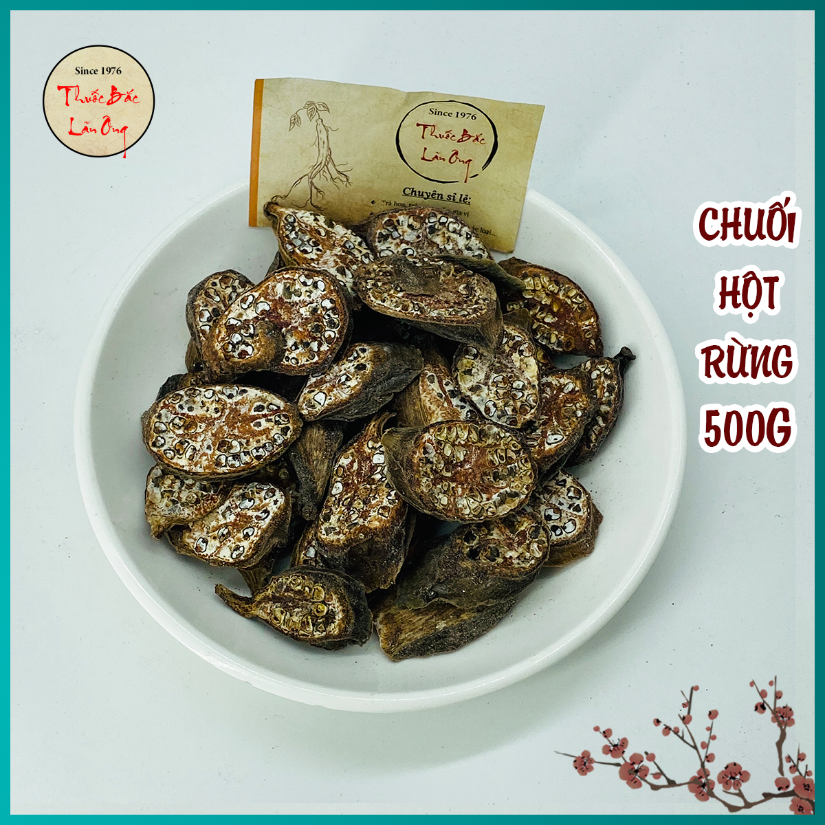 500g sliced wild banana grade 1