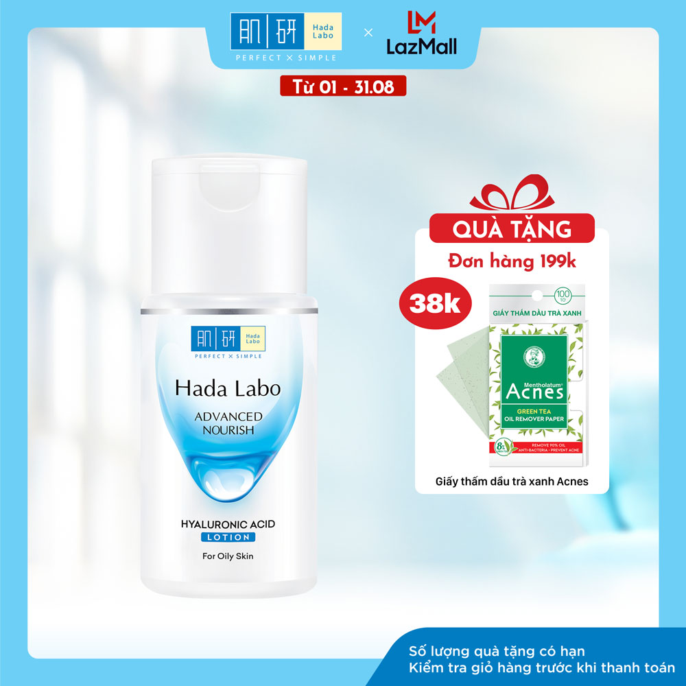 Dung dịch dưỡng ẩm tối ưu Hada Labo Advanced Nourish Lotion dùng cho da dầu 100ml
