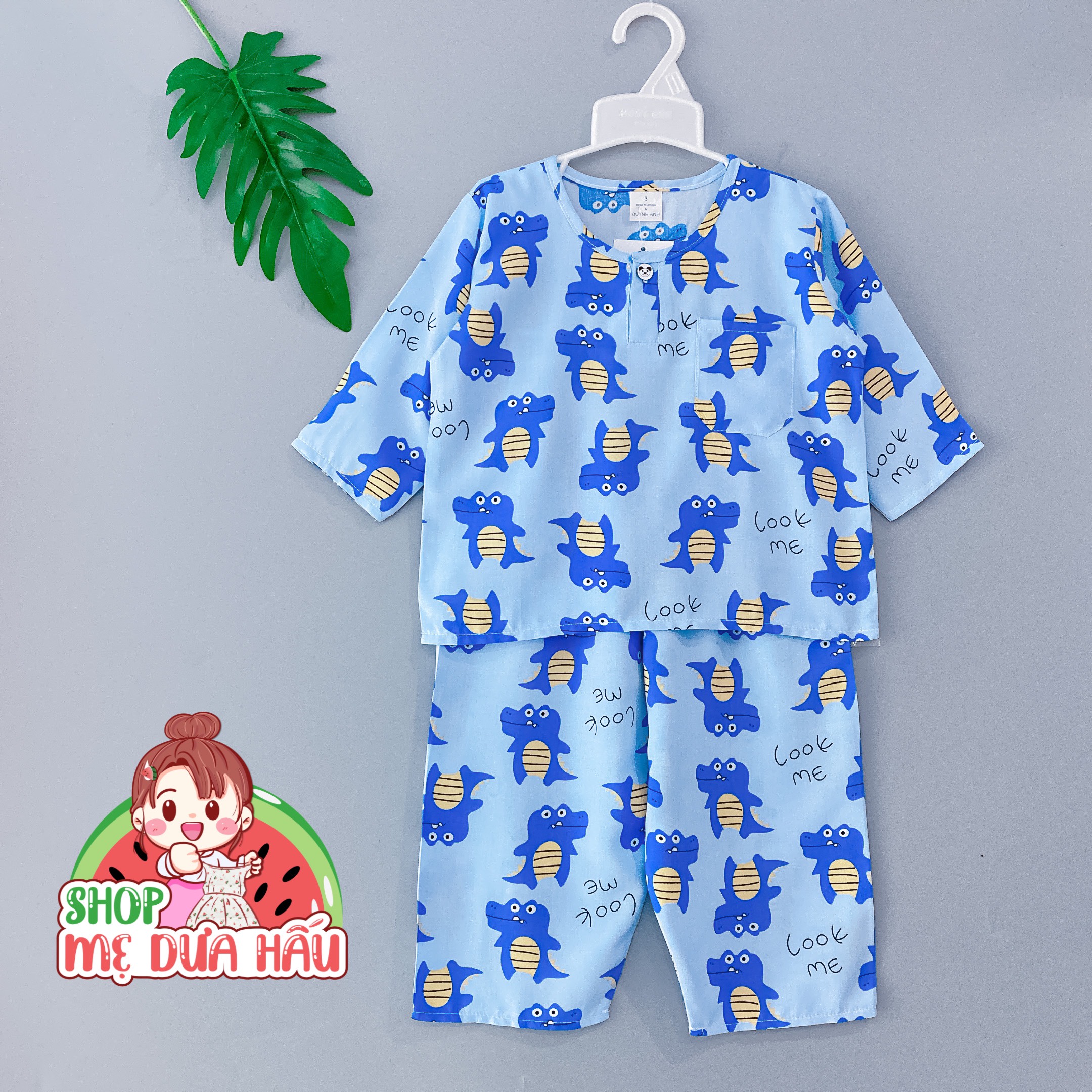 Bộ bé trai vải lanh, quần áo bé trai, đồ tole bé trai cao cấp size 8-32kg shop mẹ dưa hấu