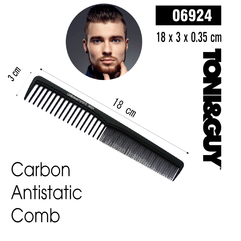 Lược Cắt Tóc Toni and Guy Đen 06924