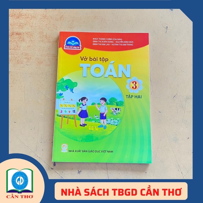 Vở bài tập toán 3 tập 2 chân trời sáng tạo
