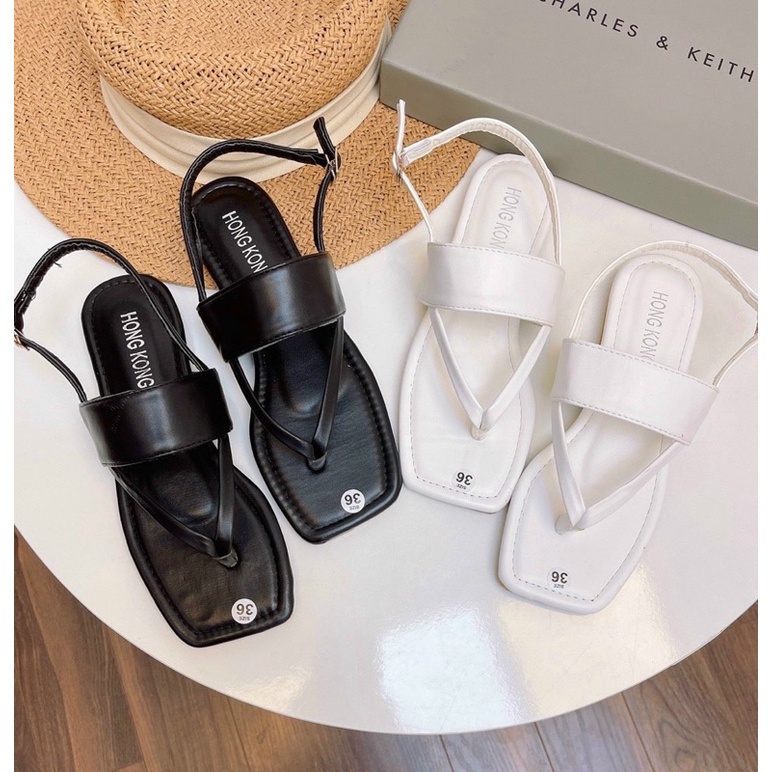 Sandal kẹp ngón mix quai ngang bản to
