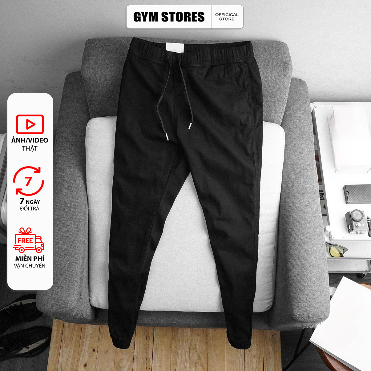 FREESHIP  QUẦN JOGGER KAKI NAM CO DÃN CAO CẤP GIÁ SĨ HÀNG XUẤT KHẨU VẢI XỊN  SIZE 29 ĐẾN 42 JG02