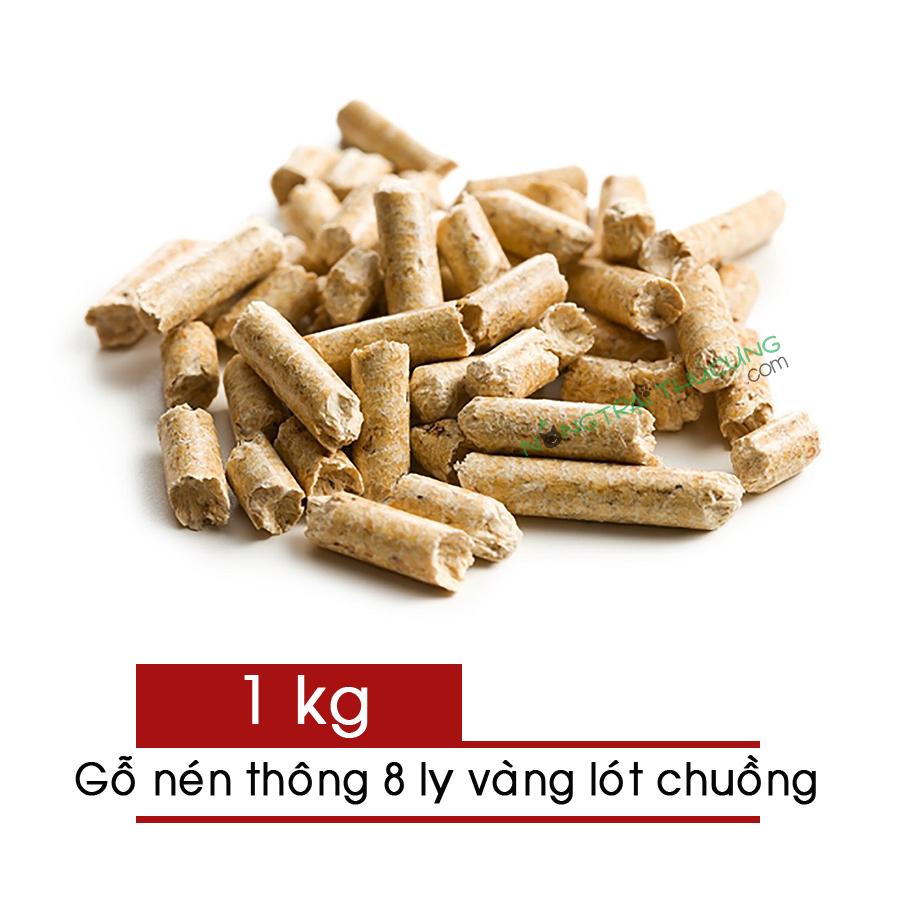 Gỗ Nén lót chuồng Hamster, Sóc, Bọ, Nhím - Gỗ Thông nén 1 Kg - [Nông Trại Thú Cưng]
