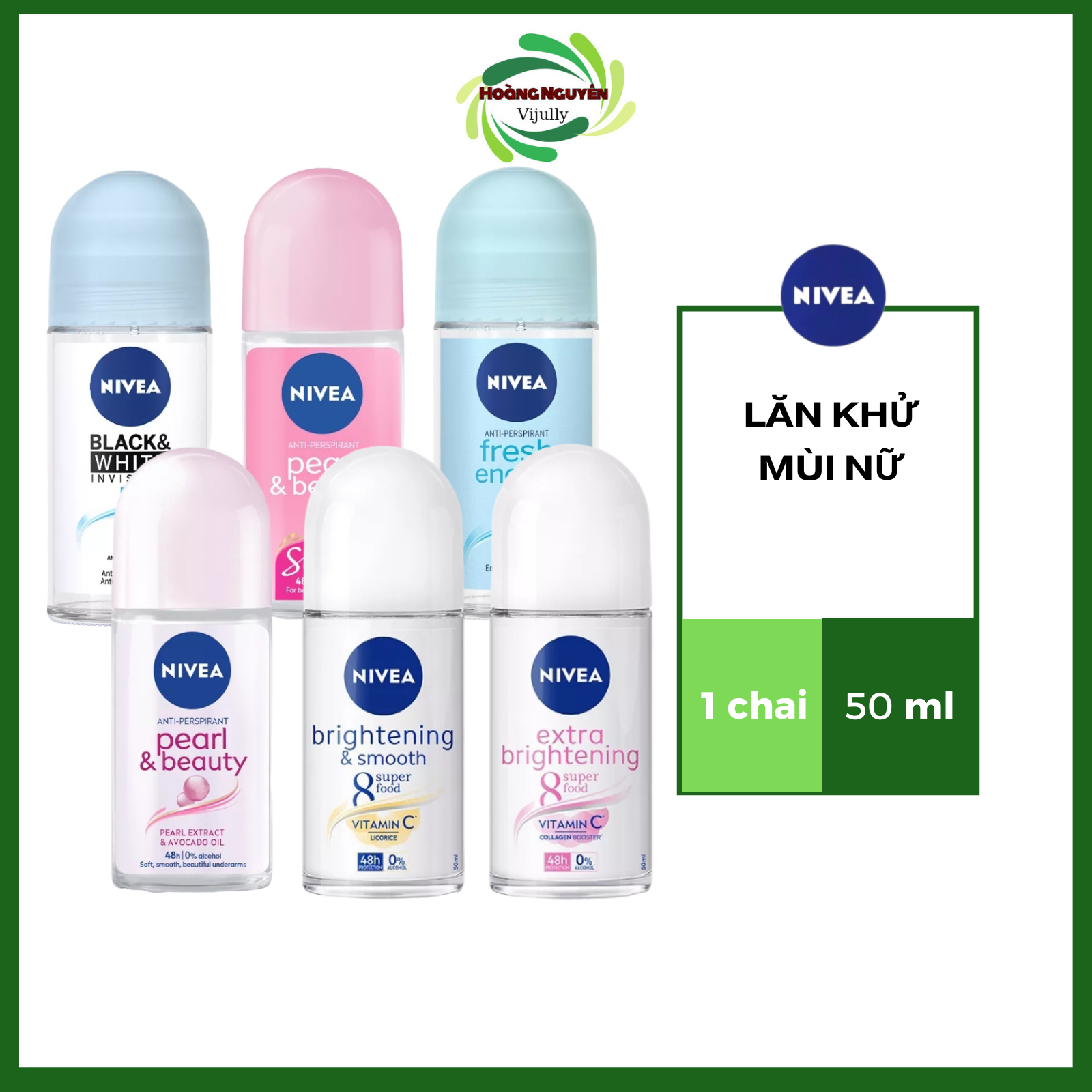 Lăn ngăn mùi nivea dành cho nữ