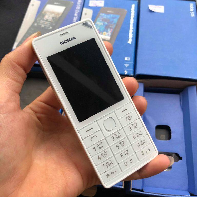 Điện thoại Nokia 515 – 1 và 2 Sim  Nguyên Bản Mới 100%