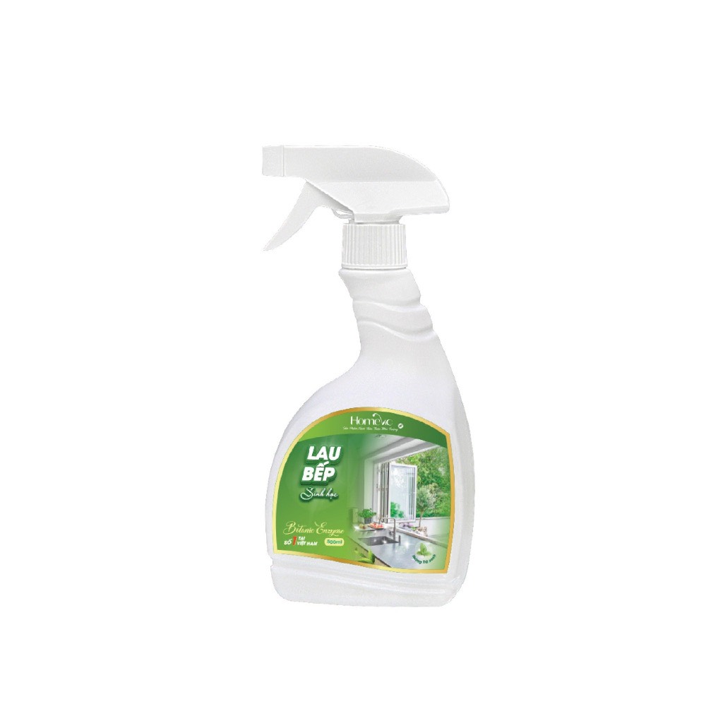 Lau bếp sinh học homevic 500ml tẩy bay dầu mỡ