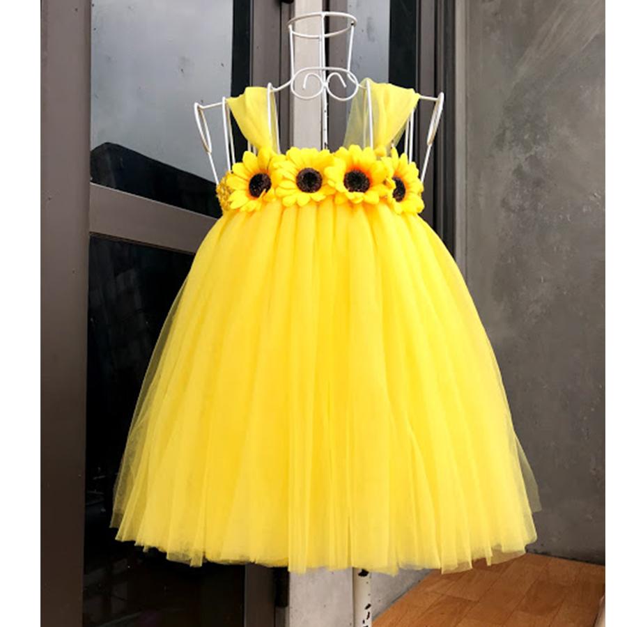 Váy tutu vàng hướng dương