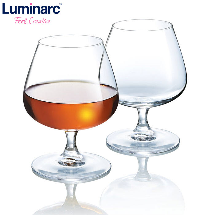 Bộ 6 ly rượu thủy tinh luminarc cognac 250ml g2630
