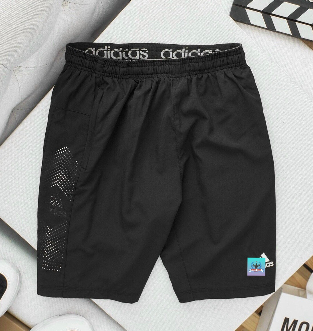 Quần đùi quần short thể thao tập gym nam thun co giãn