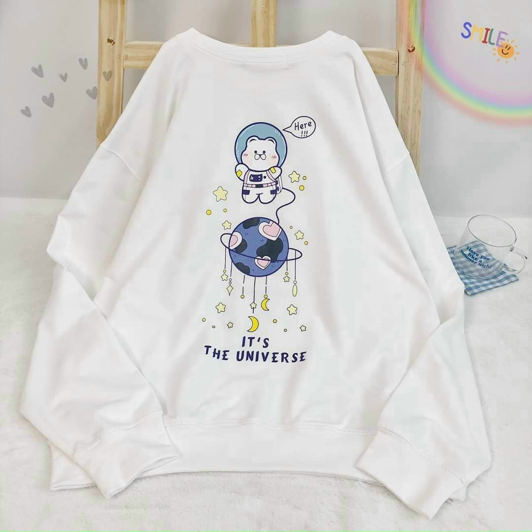 [HCM]ÁO HOODIE NỈ PE NỮ FORM RỘNG CỰC KUTE PHÔ MAI QUE - QA STORE2020-PNP075