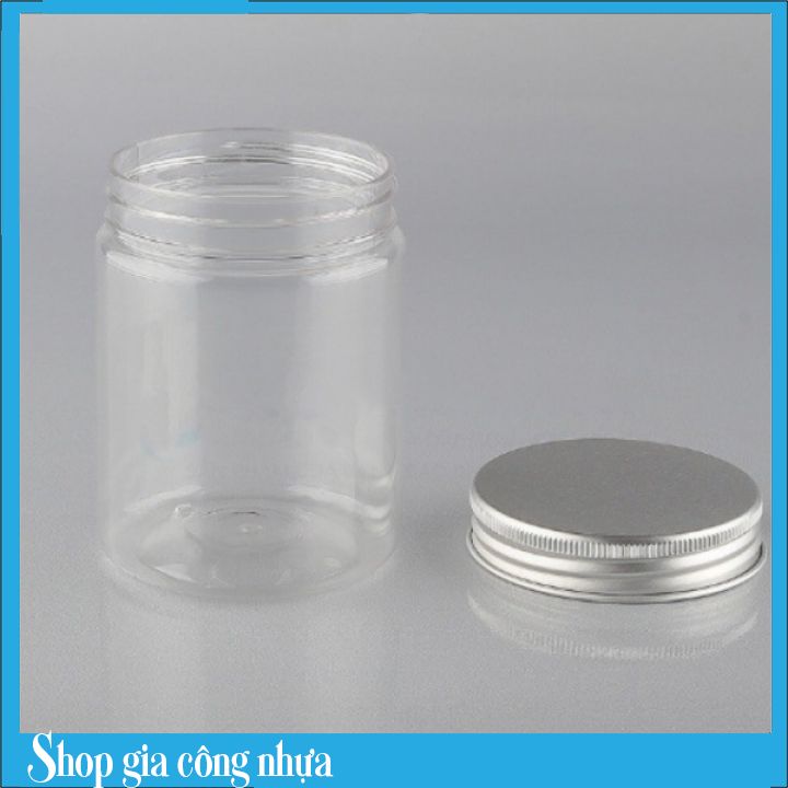 Hũ nhựa pet nắp nhôm 250 ml