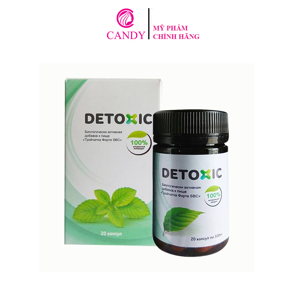 Diệt ký sinh trùng Detoxic Nga an toàn và hiệu quả