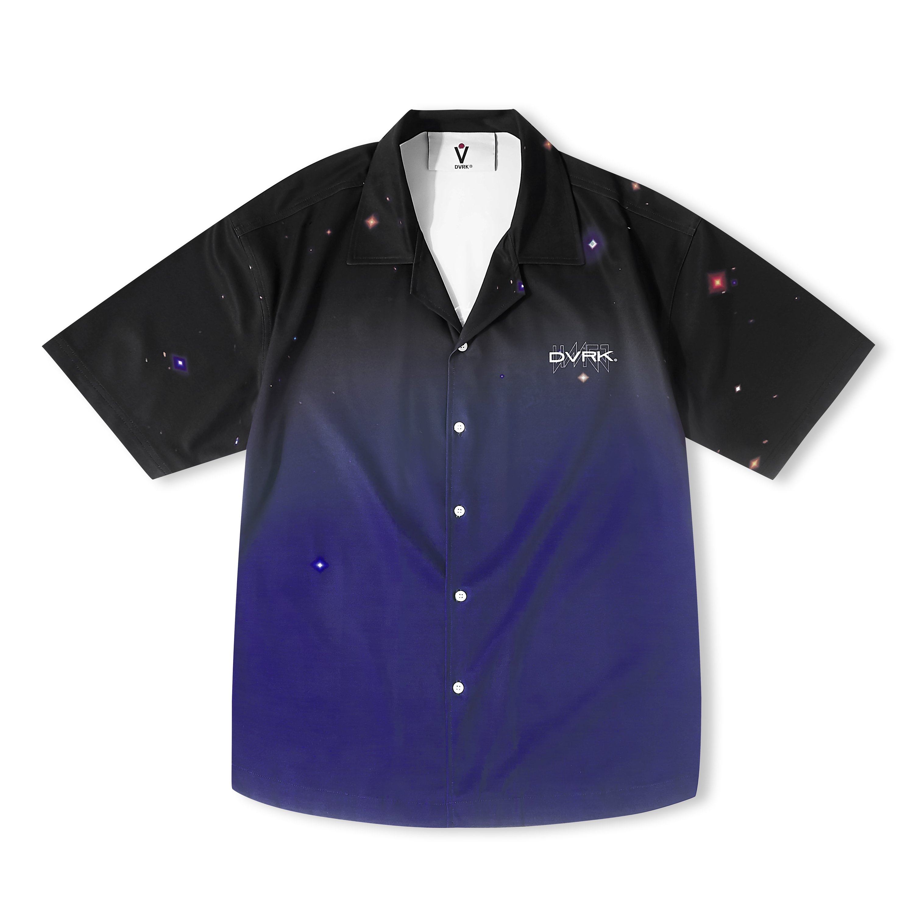 Dvrk - áo sơ mi tay ngắn tempt - dvrk - 21ss