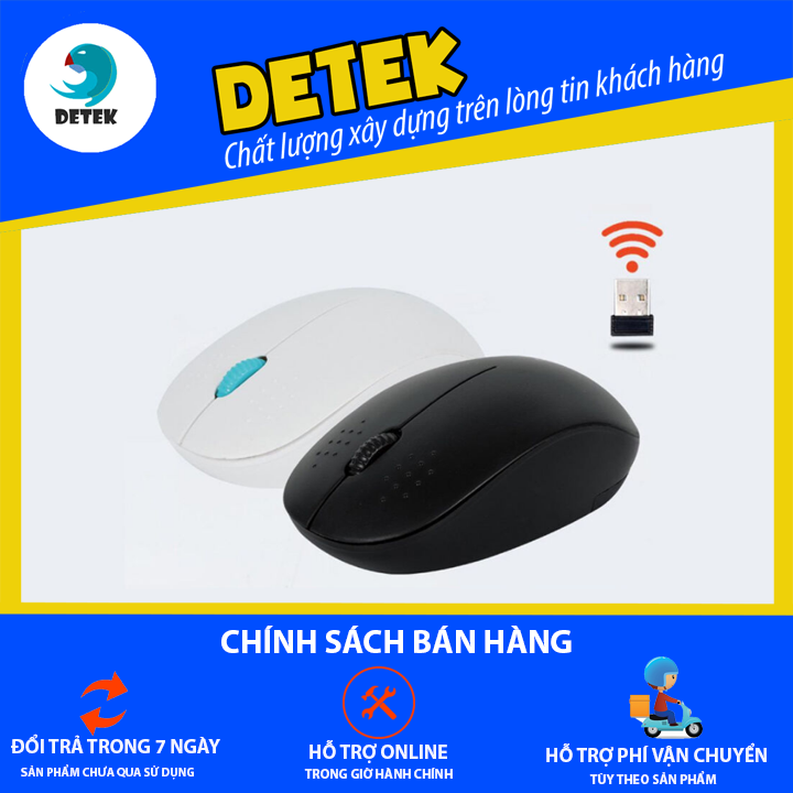Chuột không dây laptop máy tính divipard x2 2.4ghz dpi 1000
