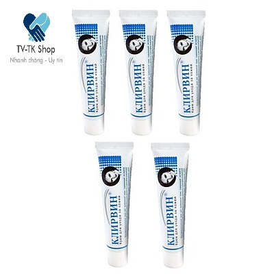 Bộ 5 hộp kem mờ sẹo klirvin cream nga 25g - mẫu mới