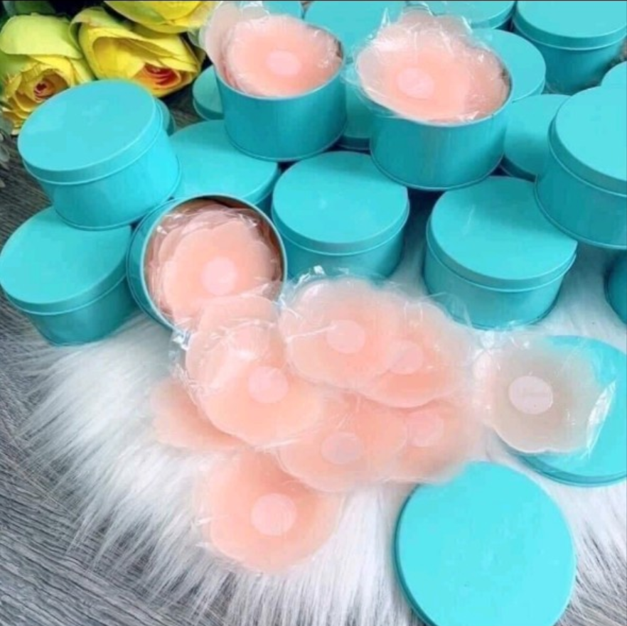 Hộp 10 miếng dán ngực silicon che ti
