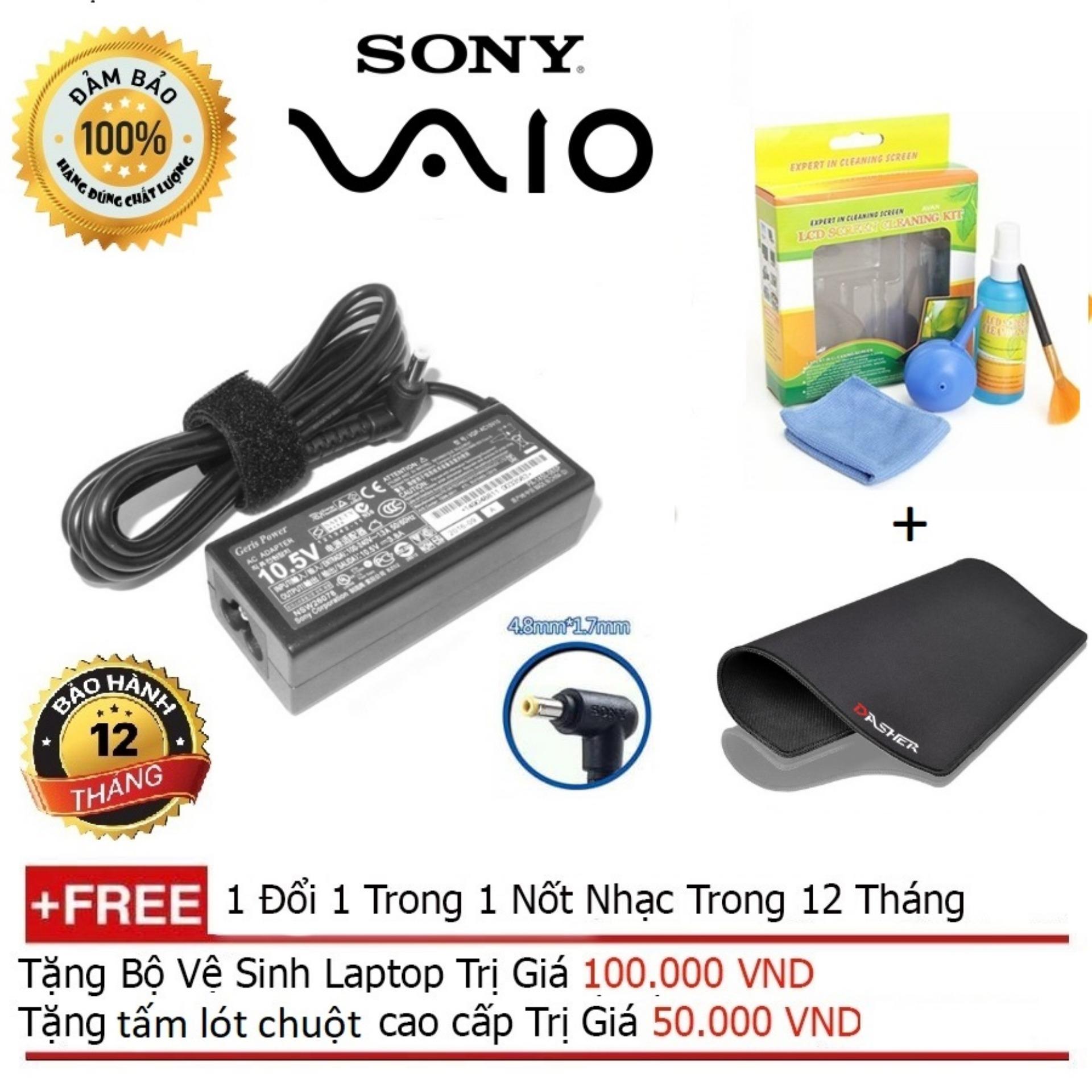 Sạc laptop sony 10.5v-3.8a hàng zin cao cấp * bảo hành 12 tháng, 1 đổi mới !!!