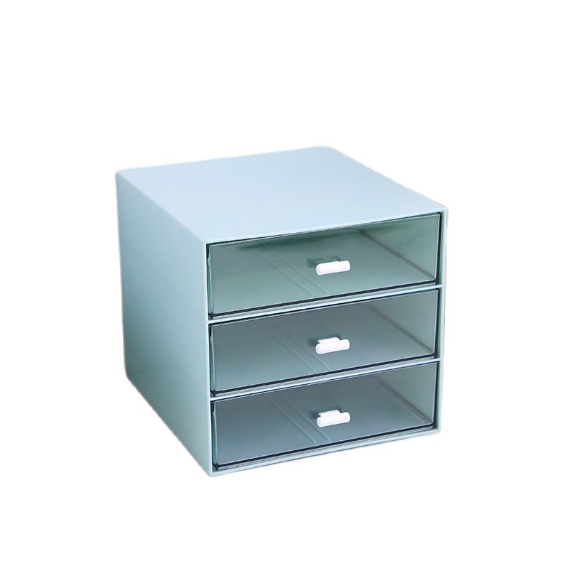 Tủ kệ nhiều ngăn trong suốt trang trí bàn học Desk Decor đựng vừa bút DecorMe