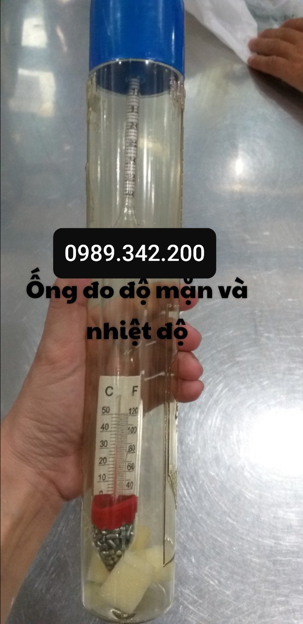 Ống đo độ mặn và nhiệt độ của nước hàng bao chuẩn