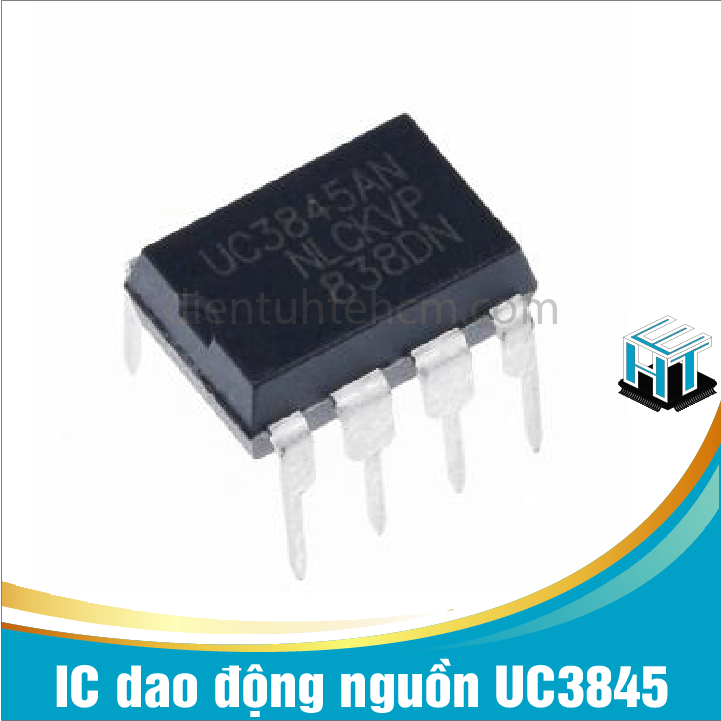 Combo 2 con ic dao động nguồn uc3845 uc3845an dip-8