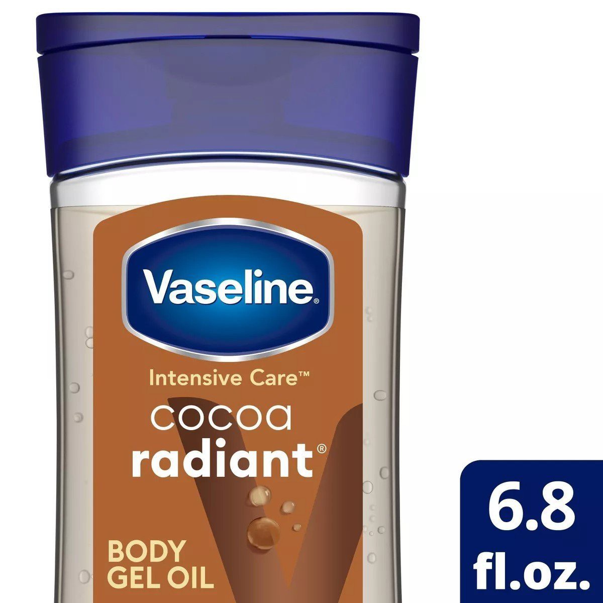 Dầu dưỡng thể vaseline cocoa radiant body gel oil 200ml