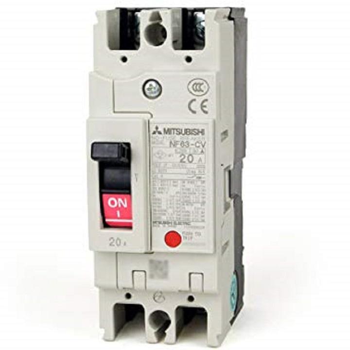 APTOMAT Át khối dòng kinh tế 2 Pha Mitsubishi 2P NF63-CV