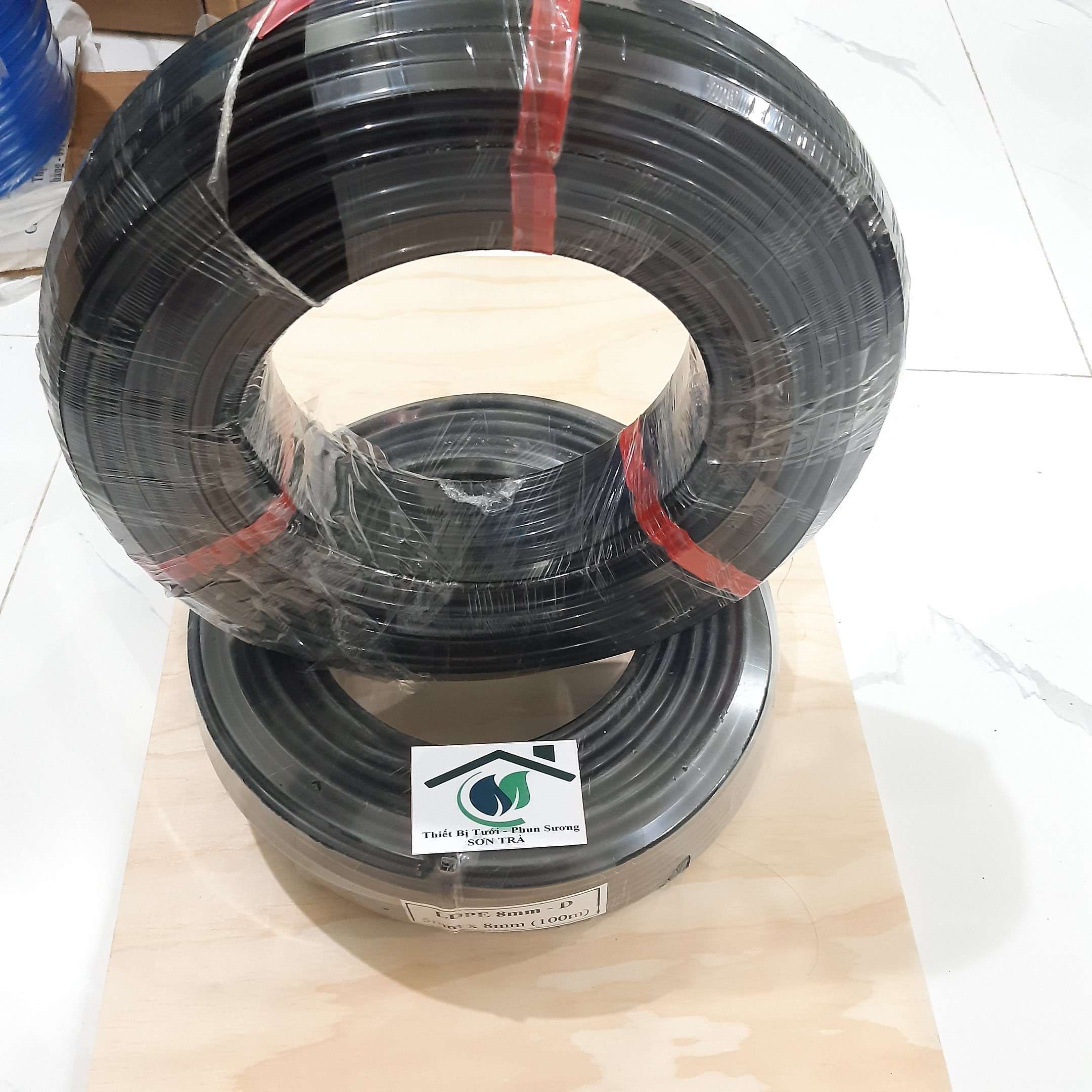 Dây phun sương pe đen 8mm- cuộn 100m