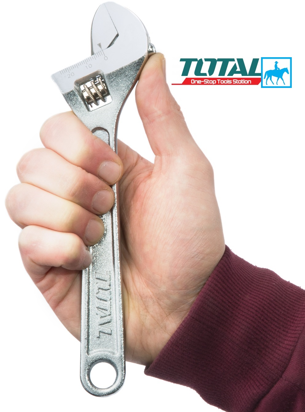 Mỏ lết 300mm 12inch adjustable wrench total tht101083