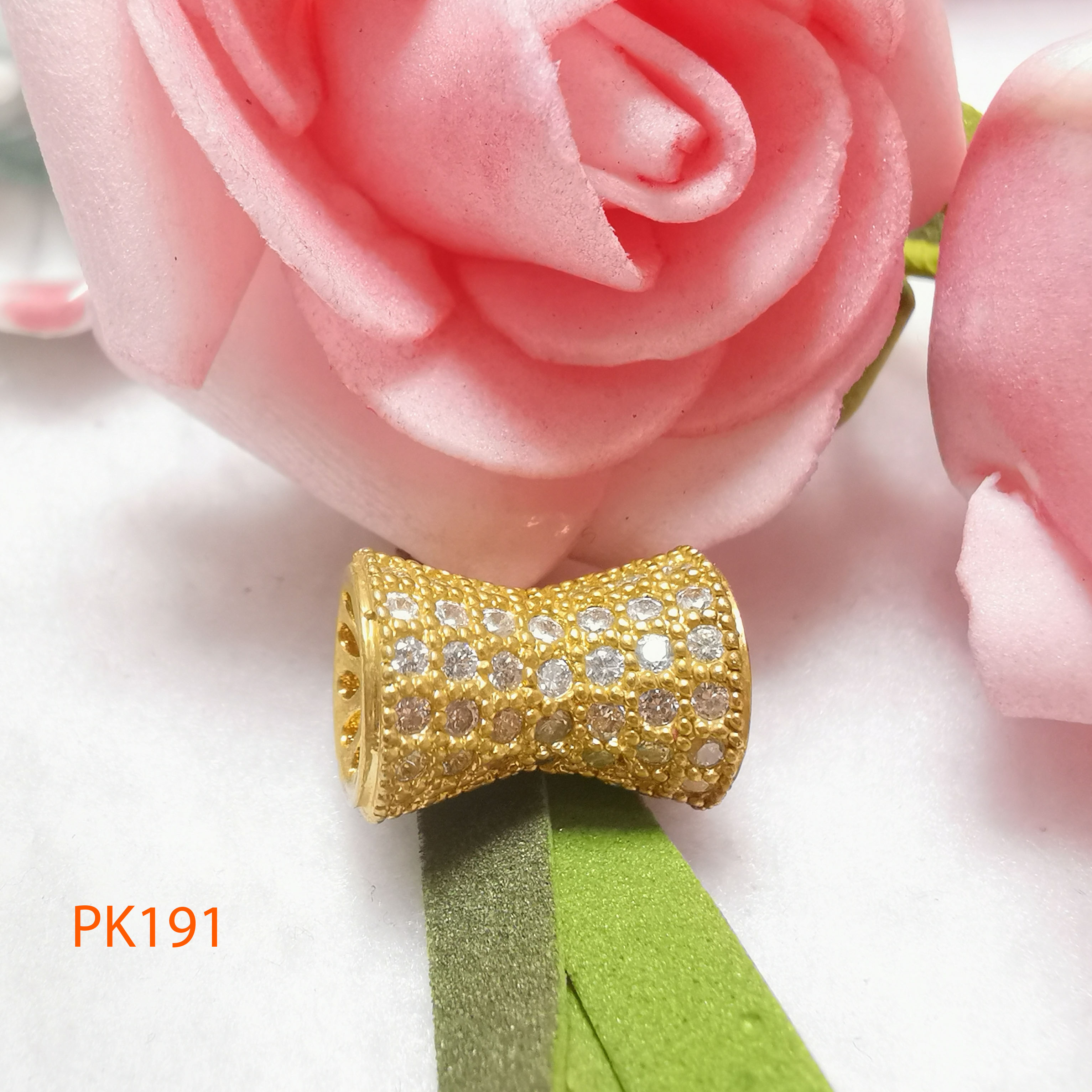 Charm kiểu đính đá phối vòng lắc tay trang sức phụ kiện pk191 pk193 pk136