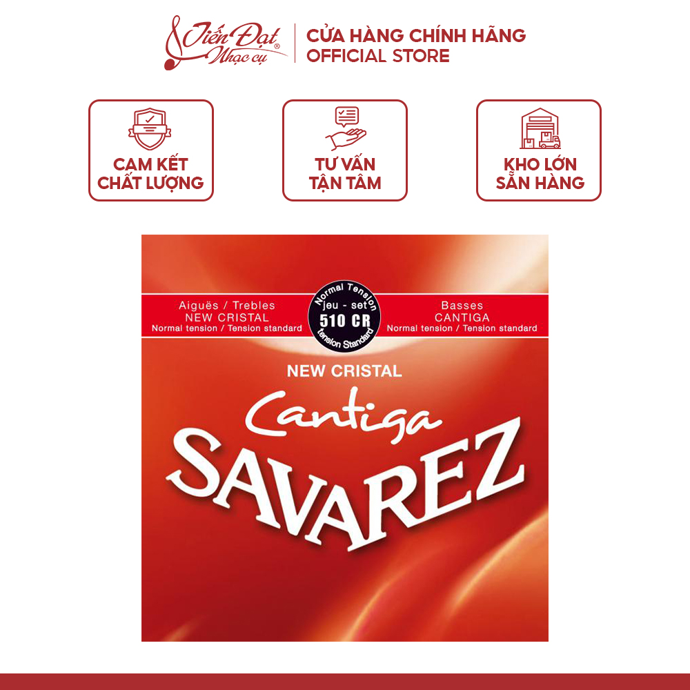 Dây Đàn Guitar Classic Normal Tension Savarez 510CR