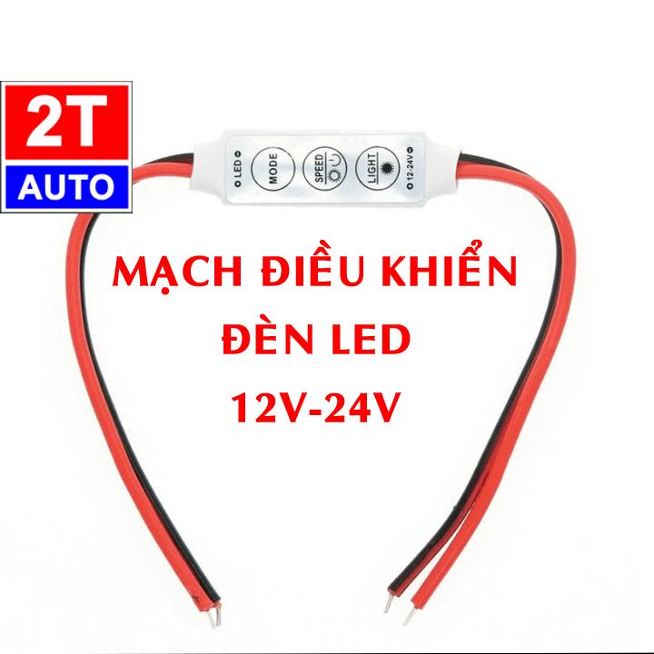 Mạch tạo chớp led xe máy ô tô 12v-24v f1 mini