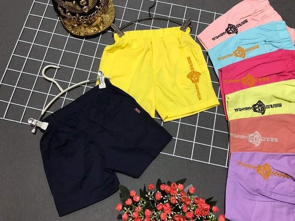 Combo 3 quần short kaki cho bé gái(1 đến 3 quần)