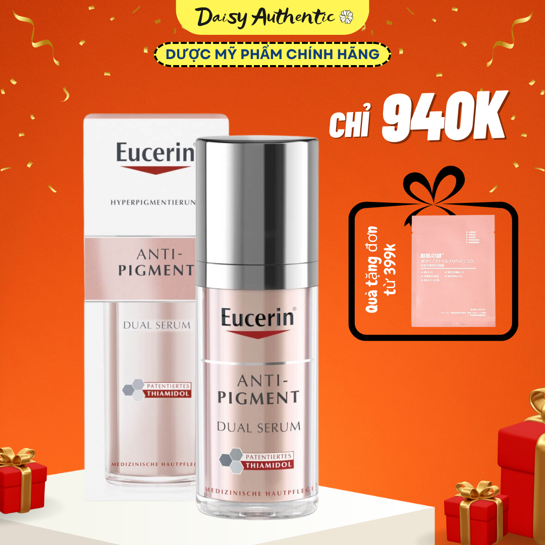 Tinh chất trắng da , giảm nám eucerin anti pigment serum duo