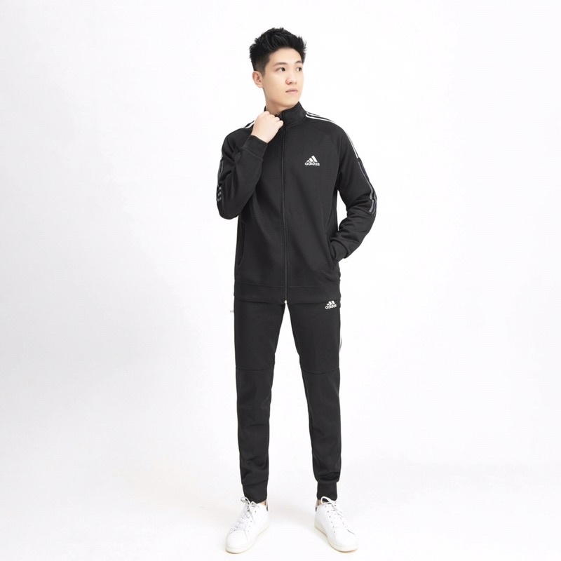 Đồ bộ nam nữ thể thao Adidas Cao Cấp FREESHIP Bộ đồ nam chất poly 2da co giãn 4 chiều thời trang xuất khẩu
