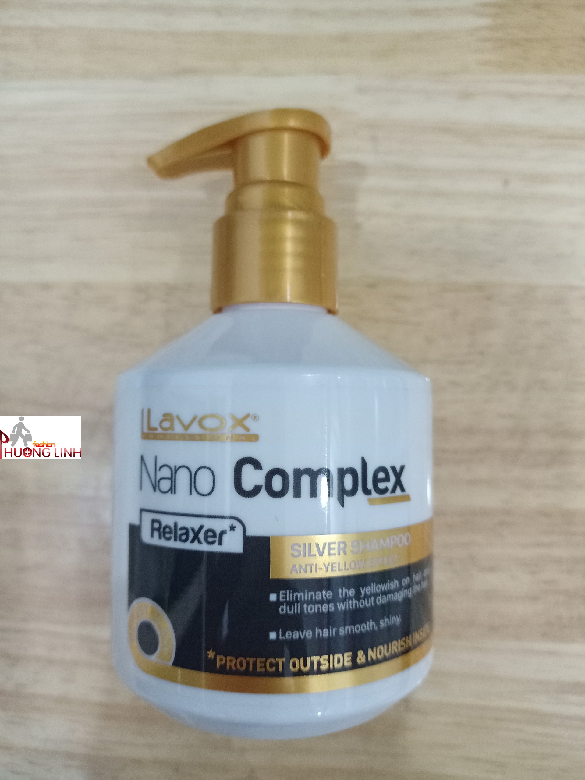 Dầu gội khử vàng Lavox nano complex 200ml