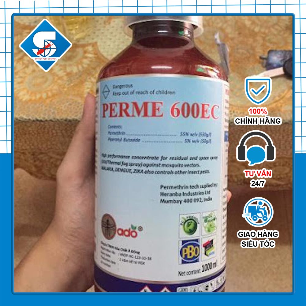 Diệt côn trùng perme 600ec