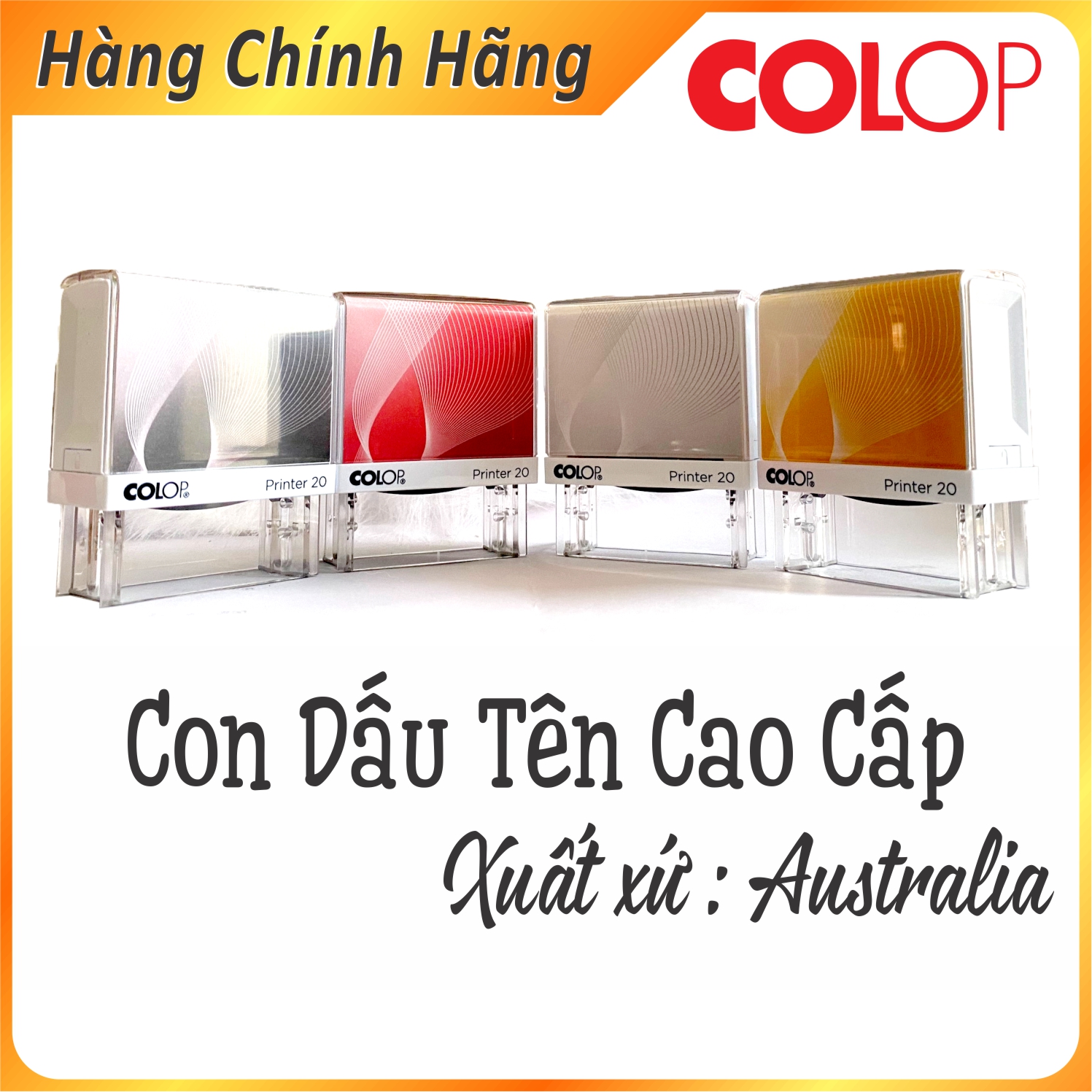 Khắc dấu tên theo yêu cầu cao cấp theo yêu cầu hàng colop chính hãng