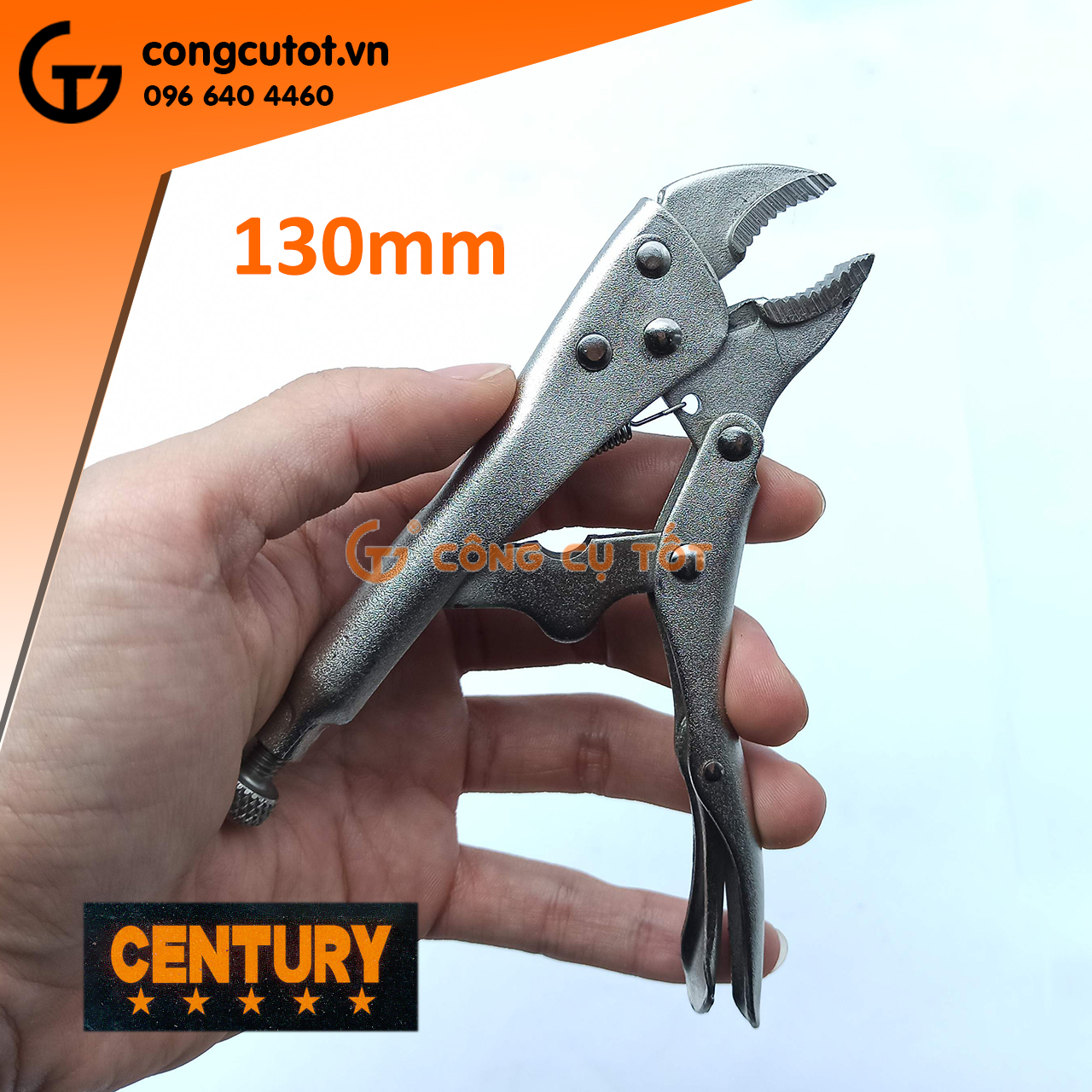 Kìm bấm chết xi trắng 5" century 050889p