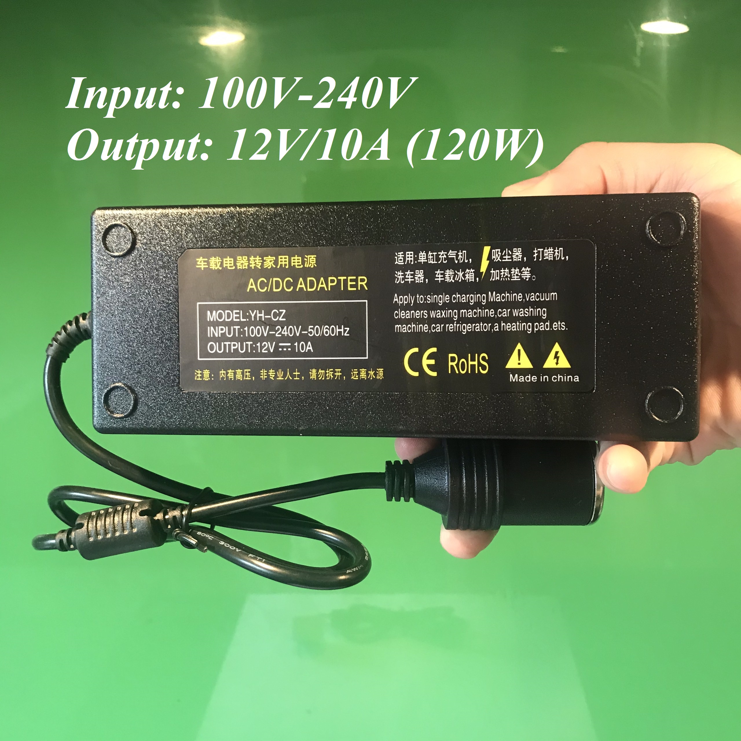 Adapter Chuyển Đổi Nguồn Điện 220V sang 12V, chuyển nguồn cường độ 10A, 15A