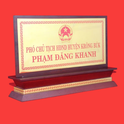 [HCM] BẢNG CHỨC DANH ĐỂ BÀN - Bảng Tên Giám Đốc - Bảng chủ tịch