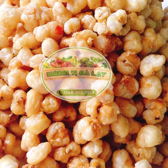Bắp sấy tỏi ớt SIÊU NGON túi 200G - đặc sản Đà Lạt