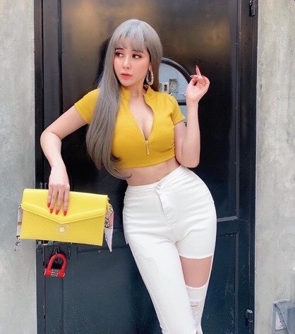 ÁO CROPTOP KHOÁ KÉO, ÁO THUN BORIP CÓ CỔ, ÁO THUN CROPTOP CỔ BẺ