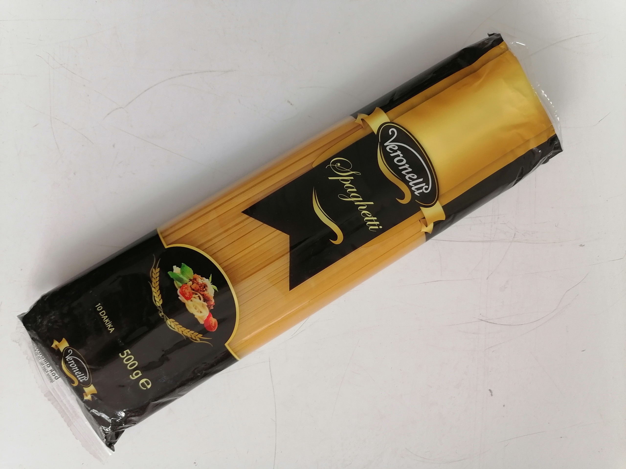 [Gói 500g] Mì Ý [Turkey] VERONELLI Spaghetti Pasta (als)